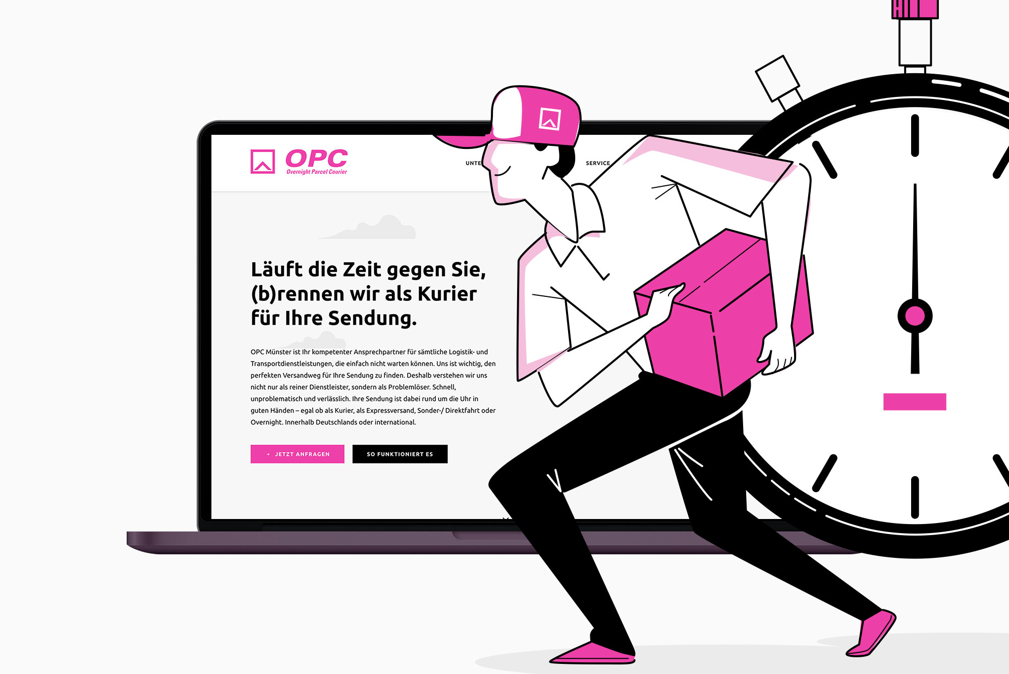 Case Studies Modernes Online Website Relaunch OPC Münster Beitragsbild